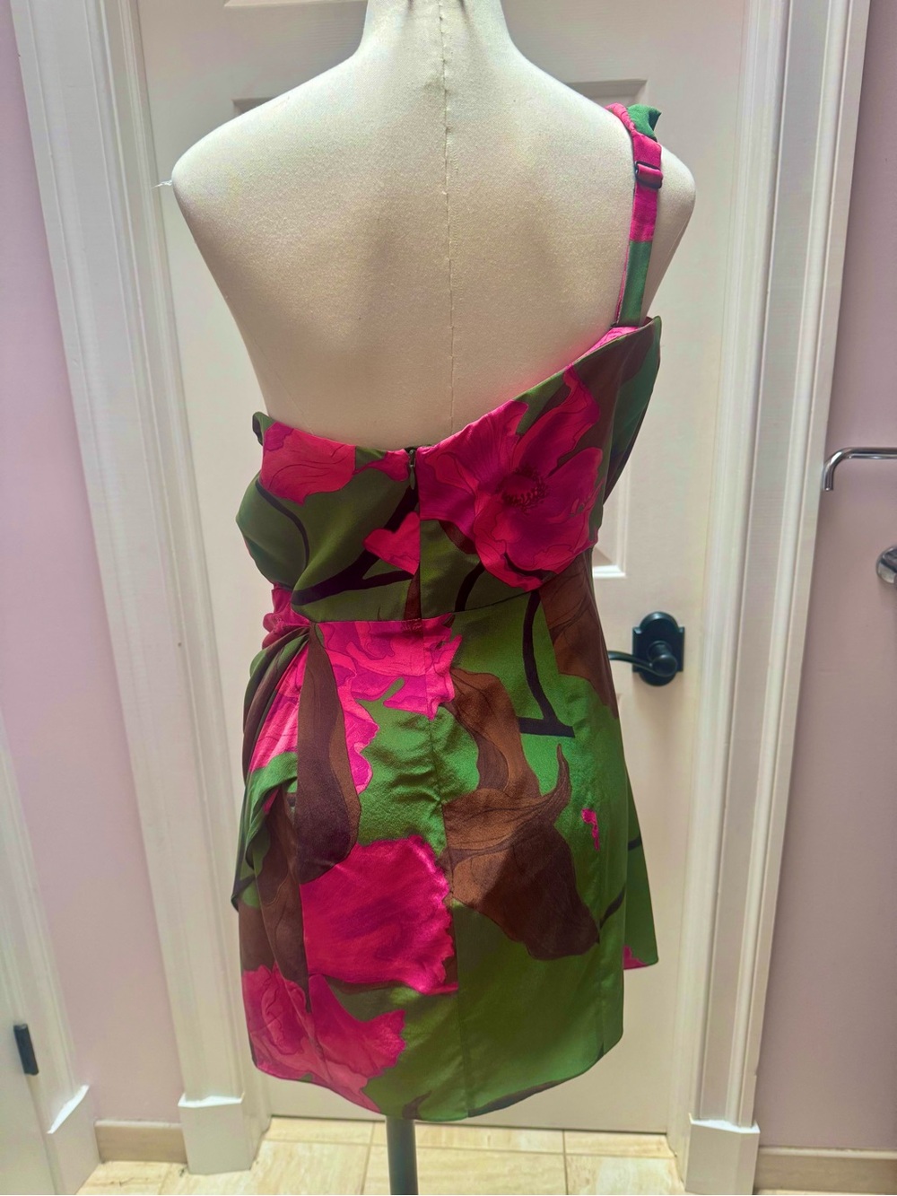 Johanna Ortiz San Basilio 100% Silk Convertible Dress And Coverup - Picture 9 of 16